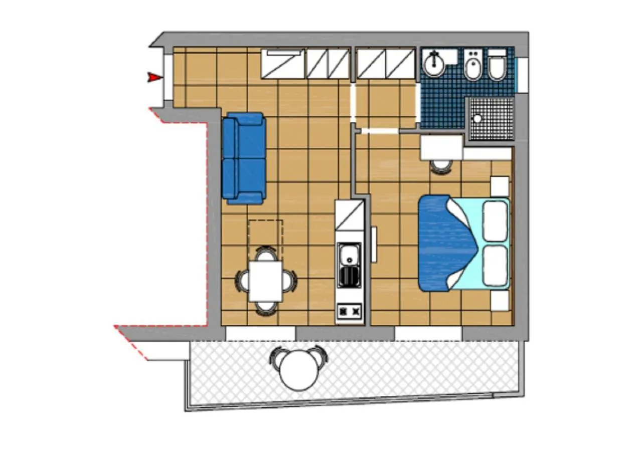 Residence Marzia Rimini Itálie